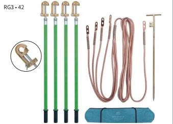 Thanh nối đất điện áp thấp (loại xoắn ốc ngoài trời GB)