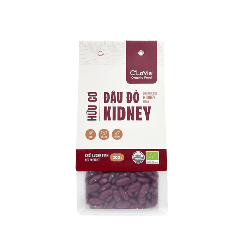 Đậu đỏ kidney hữu cơ C'LaVie 200g