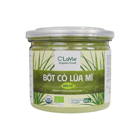 Bột cỏ lúa mì hữu cơ C'LaVie 60g