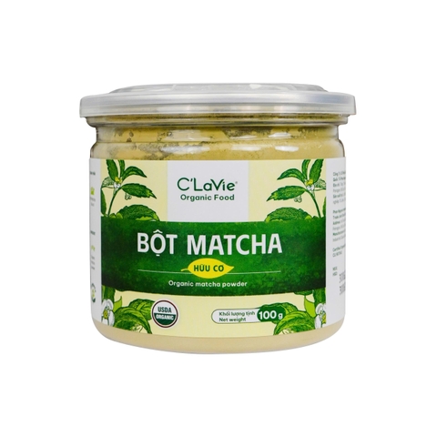 Bột matcha hữu cơ C’LaVie 100g