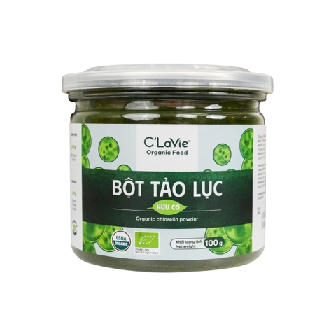 Bột tảo lục hữu cơ C’LaVie 100g