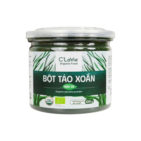 Bột tảo xoắn hữu cơ C’LaVie 100g