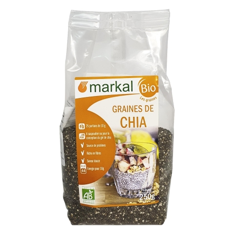 Hạt chia hữu cơ Markal 250g