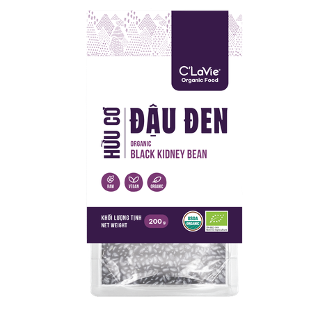 Đậu đen hữu cơ C'LaVie 200g