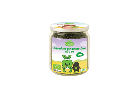 Đậu nành đen xanh lòng hữu cơ C'LaVie 100g