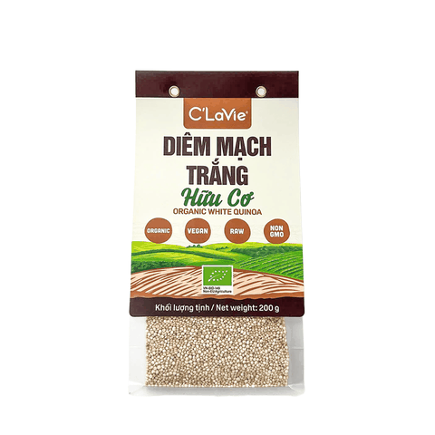 Diêm mạch trắng hữu cơ C'LaVie 200g