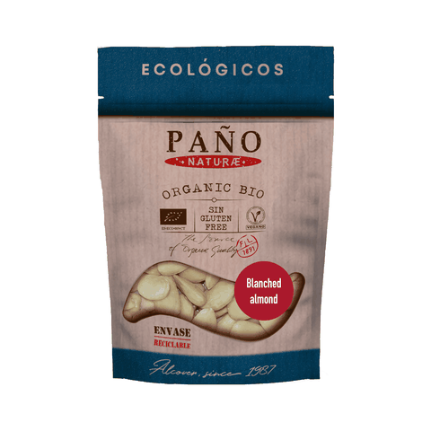 Hạnh nhân hữu cơ đã tách vỏ lụa Pano Naturae 90g