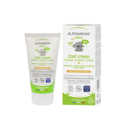 Kem dưỡng da hữu cơ cho bé Alphanova Bebe Cold Cream 50ml