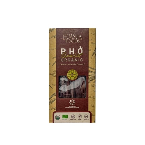 Phở gạo lứt hữu cơ Hoa Sữa 250g