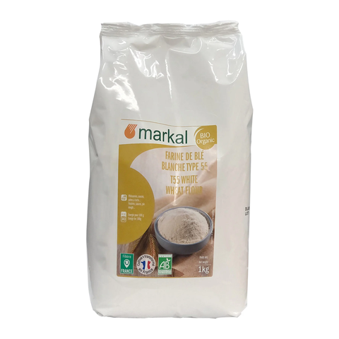 Bột mì trắng hữu cơ đa dụng T55 Markal 1kg