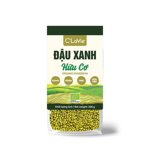 Đậu xanh hữu cơ C'LaVie 200g