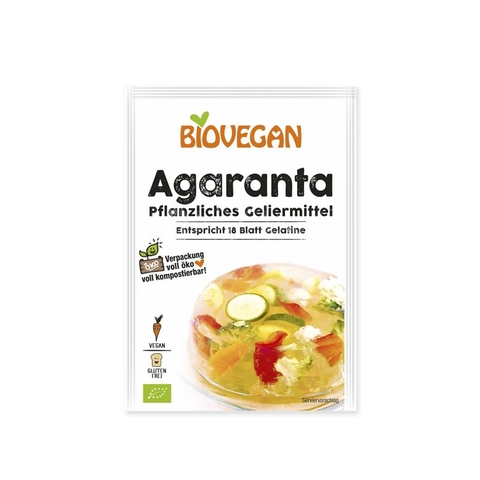 Bột Gelatine hữu cơ thực vật Biovegan 18g