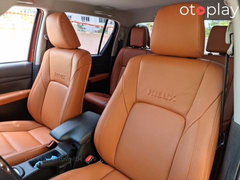 Bọc ghế da Singapor xe Hilux