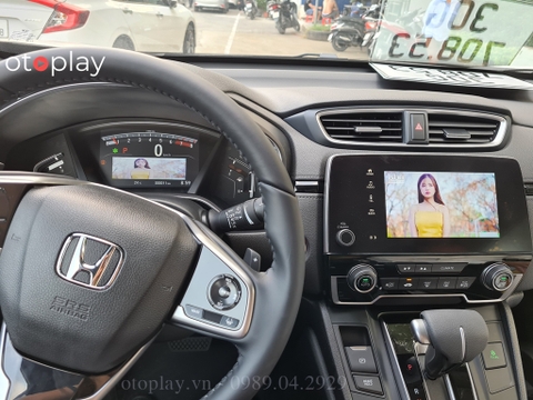 Cài bản đồ xem Youtube Tivi cho xe Honda CRV Civic