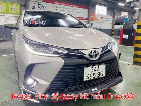 Bodykit Vios 2022 mẫu Drive68