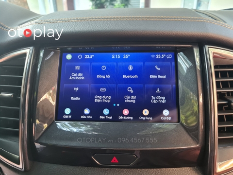 Việt hóa màn hình kích hoạt tính năng ẩn Ford Ranger Wildtrak