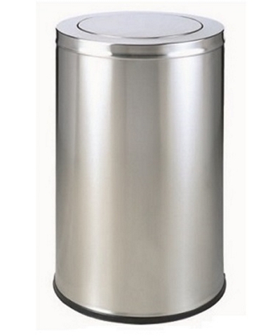 Thùng rác inox nắp bập bênh A35-G