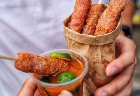 Nem chua rán – Món ăn nhẹ thưởng thức cùng với trà chiều