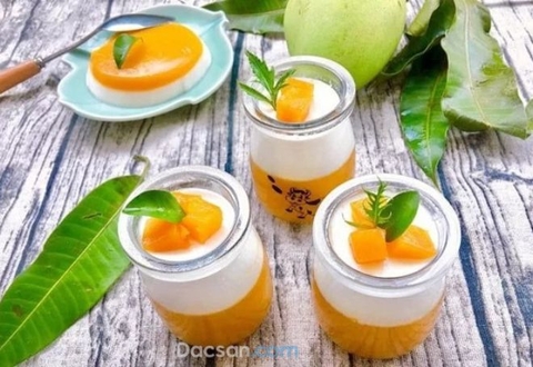 2 cách làm pudding xoài chuẩn không cần chỉnh, vụng mấy cũng làm được