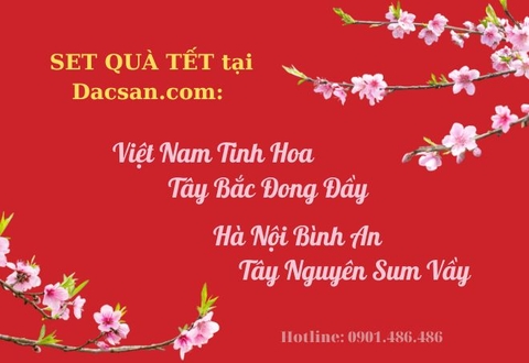 Set quà Tết đặc sản Việt Nam cao cấp, chất lượng cho năm mới 2025