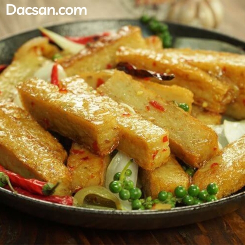 Cách làm chả cá thác lác rim mắm tỏi ngon miệng đưa cơm