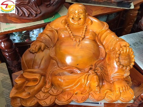 Phật Di Lặc bằng gỗ mít (PL603)
