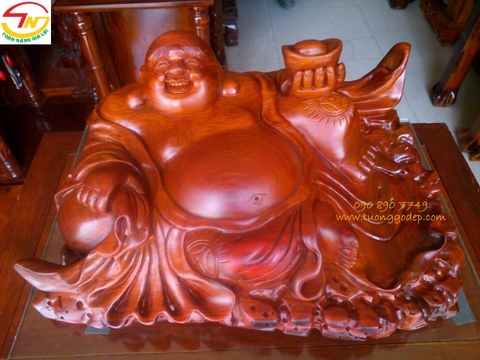 Tượng Phật Di Lặc gỗ hương (PL305)