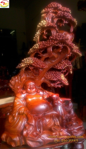 Phật Di Lặc ngồi gốc tùng (PL350)