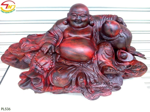 Phật Di Lặc gỗ trắc (PL536)