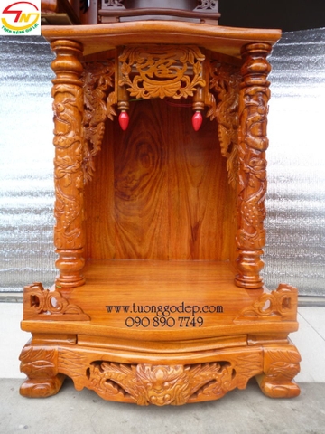 Bàn thờ Gỗ Lim, cột Rồng - BTL4868C