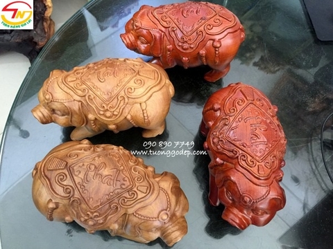 Heo gỗ phong thuỷ - LL103