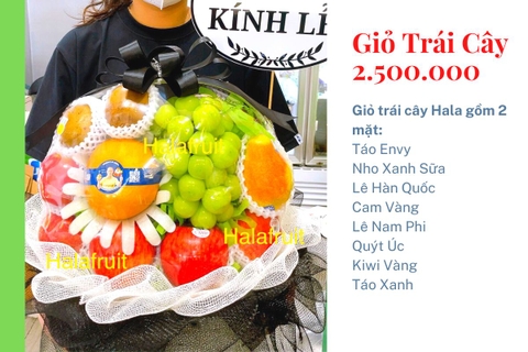 Giỏ hoa quả đám tang, chia buồn