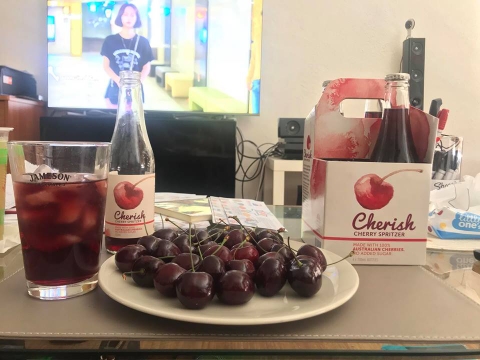 Cherry ngon tại thị trường Hà Nội