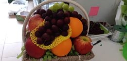 Giỏ hoa quả sinh nhật đẹp tại shop trái cây tươi Hala fruit