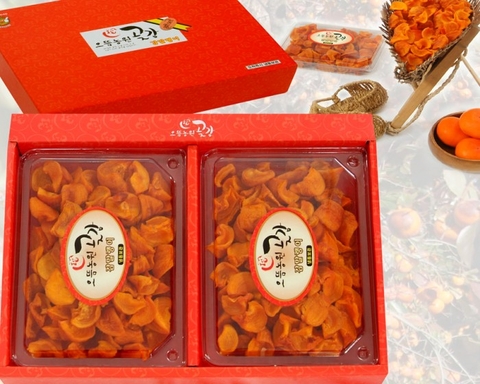 Hồng sấy lát hàn quốc