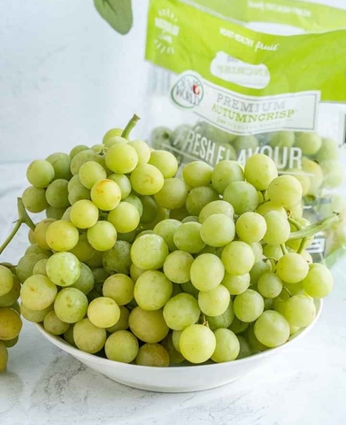 Trái cây nhập khẩu nho, táo, lê chất lượng