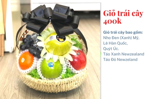 Giỏ Trái Cây 400K Mã HL4116