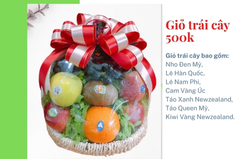 Giỏ trái cây 500k mã HL5002
