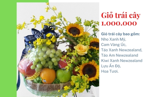 Giỏ trái cây 1 triệu mã HL1004