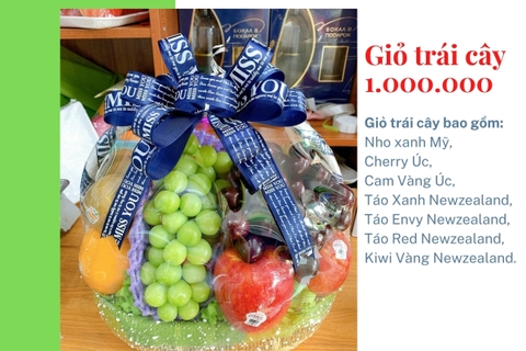 Giỏ trái cây 1 triệu mã HL1005