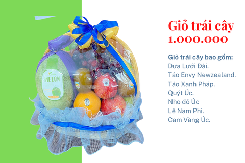 Giỏ trái cây 1 triệu mã HL1001