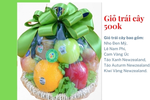 Giỏ trái cây 500k mã HL5006
