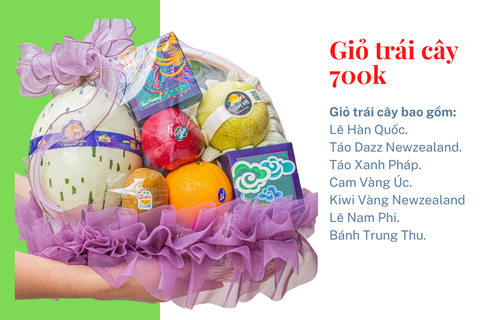 Giỏ trái cây 700k mã HL7004