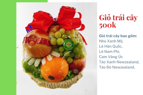 Giỏ trái cây 500k mã HL5006