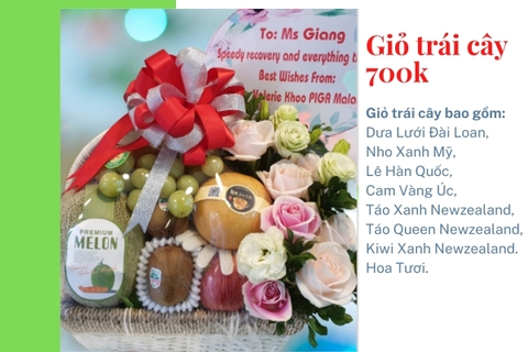 Giỏ trái cây 700k mã HL7003