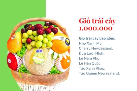 Giỏ trái cây 1 triệu mã HL1001