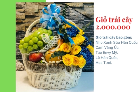 Giỏ trái cây 2 triệu mã HL2004