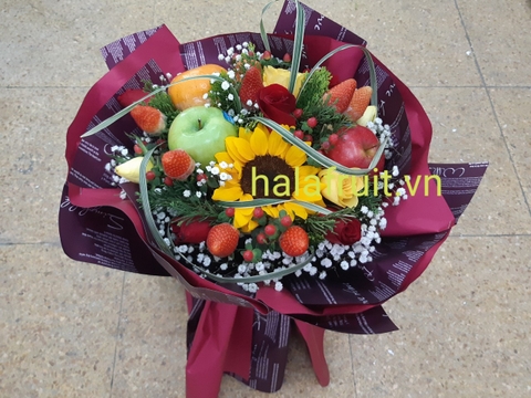 Bó hoa làm từ hoa quả 02