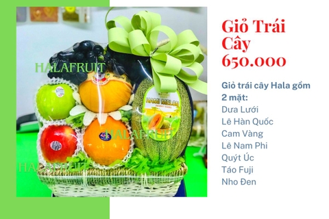 Giỏ hoa quả 650k Mã Hl6500