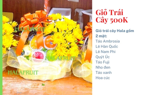 Giỏ trái cây 500k